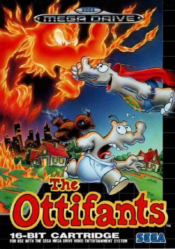 Cover Ottifants, The for Genesis - Mega Drive
